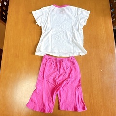 美品 アンパンマン 夏用 半袖 綿100% パジャマ 100サイズの画像