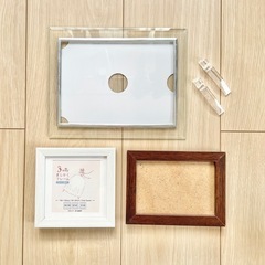 【お譲り決定】写真立て　フォトフレーム　3種の画像