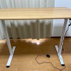 フレキシスポットEG1　電動昇降機付きデスクの画像