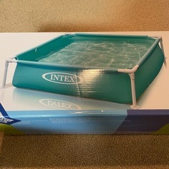 INTEX ビニールプール 青の画像