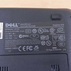DELL mini9 Inspiron910 PP39S AtomN270 1.6GHz メモリ1014MB 8.9インチ液晶 ミニPC 札幌 西区 西野の画像