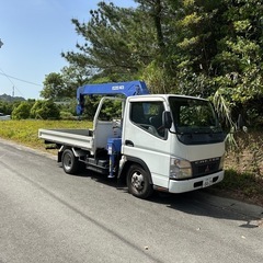 レンタルクレーントラック　準中型免許で運転できます