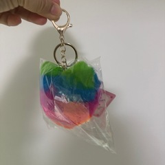ハートキーホルダーの画像