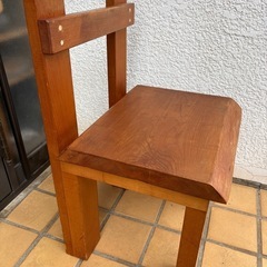 【お受取り完了いたしました】 無垢材の椅子