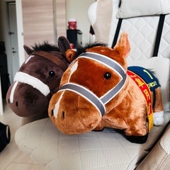 競馬グッズ　ぬいぐるみ　2体セット