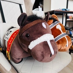 競馬グッズ　ぬいぐるみ　2体セットの画像