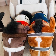 競馬グッズ　ぬいぐるみ　2体セットの画像