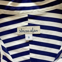 Steven Alan THOMAS MASONトーマスメイソンストライプシャツの画像