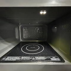 東芝 電子レンジ 庫内フラット ER-S17E6 2019年製 黒/ブラック ヘルツフリー