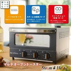 【店頭引き取り限定】新品未開封：インスタントブランズ マルチトースター スチーム&ヒート ISP-1012　料理　調理　グルメの画像