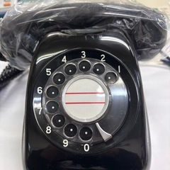 新品未使用極美品黒電話試験済み
