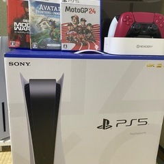PlayStation 5 本体 + ゲームソフト3本付き
