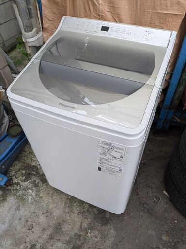 「引渡完了、ありがとうございました。」パナソニック　10キロ洗濯機　NA-FA100H7