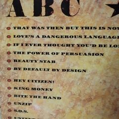 ＡＢＣ ＬＰレコードセット　「Beauty Stab」「How to Be a...Zillionaire!」の画像