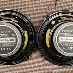 PLANTER 6インチコアキシャルスピーカー 2個セットの画像