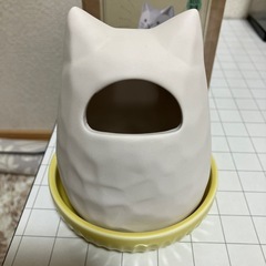 【引き取り限定】エコ猫型加湿器の画像