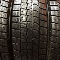 DUNLOP WINTER MAXX WM02 205/60R16 16インチ スタッドレス 4本 23～24年製 バリ溝 ステップワゴン ヴォクシー等　(KTM365)の画像