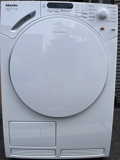 ミーレ ドイツ 乾燥機 7kg T8822C ミーレ Miele 2018年製 - メルカリ