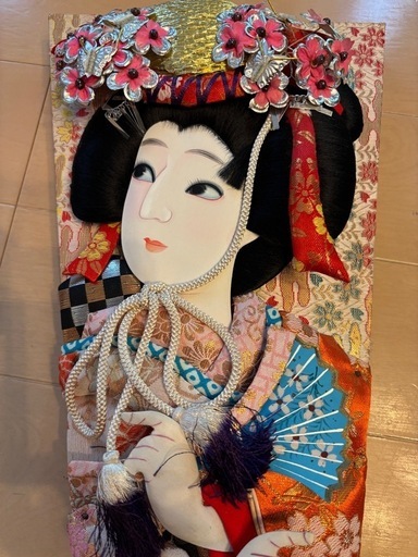 羽子板　　台付き