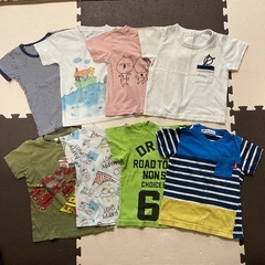 【8枚セット】95 100 Tシャツ 半袖
