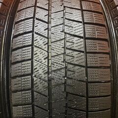 DUNLOP WINTER MAXX WM03 215/55R18 18インチ スタッドレス 4本 23年製 バリ溝 CX-30 ハイエース デュアリス等　(VTH145)の画像