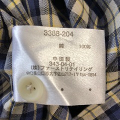 メンズUNIQLO半袖シャツ（Ｌ）の画像