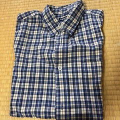メンズUNIQLO半袖シャツ（Ｌ）