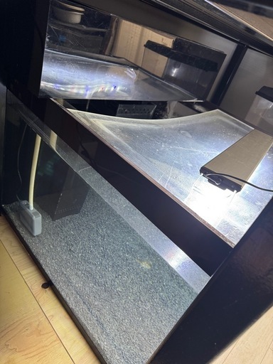 アクリル水槽 900×900×h600 オーバーフロー水槽大型水槽特殊サイズ　金魚熱帯魚