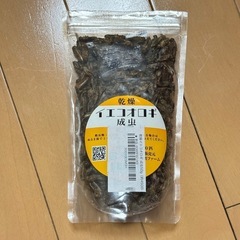 乾燥イエコオロギ 50g 約450匹　開封済