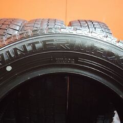 DUNLOP WINTER MAXX WM02 205/60R16 16インチ スタッドレス 4本 23年製 バリ溝 カローラスポーツ レガシィB4 リーフ等　(KTM367)の画像