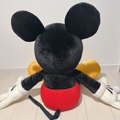 題名が  ディズニーランド　ミッキー  特大　ぬいぐるみ　の画像
