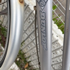 自転車26インチ　シルバーの画像