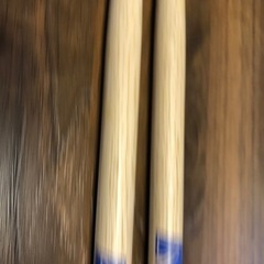 ドラムスティック　ほぼ未使用の画像