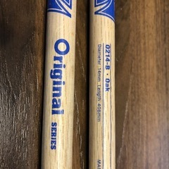 ドラムスティック　ほぼ未使用の画像