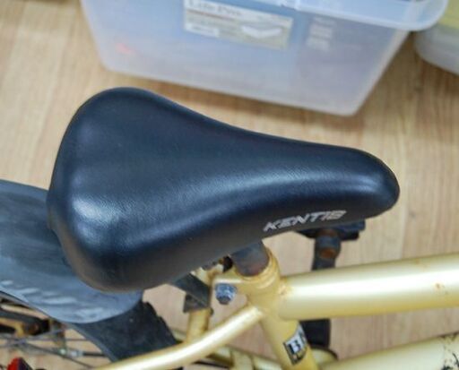 18インチ　RAMPAGE キッズバイク 黒/黄 前カゴ付き ARESBIKES | A/KID 16インチ キッズBMX - ジテンシャデポBMX