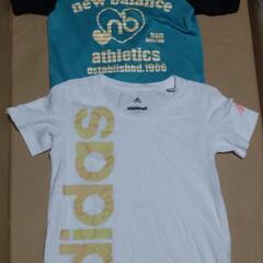 値下げ🌆140センチ　ティーシャツTシャツ　adidasアディダス　ニューバランスNEWBALANCEの画像