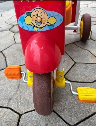 三輪車 アンパンマン (オオムラサキ) 東加古川のベビー用品