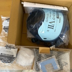 防塵防毒マスク 新品フィルター付き