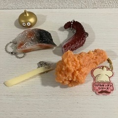食品サンプルキーホルダー（おまけつき）