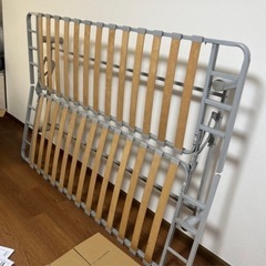 ダブルベッド骨組み