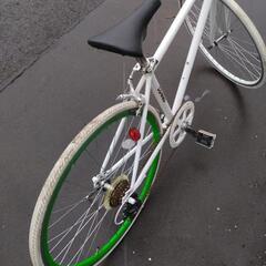 21Technology 🚲 中古 クロスバイク 13,800円 🔁6段切替  新規防犯登録料コミ 663の画像