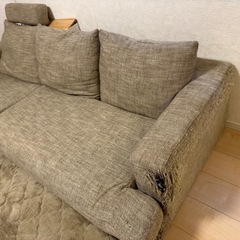 カバーリングカウチソファ　の画像