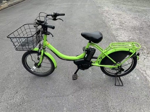 Y1070ヤマハパスキッス8.7Ah電動アシスト自転車 新品サドル すくえる
