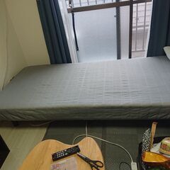 組み立て式シングルベッド、パイプクッション一人用
