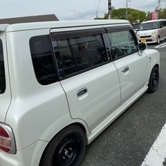 he21sラパン  モード　AT　2WD ターボ　ダウンサス　14インチ　フルセグ　平成20年式　最終型の画像