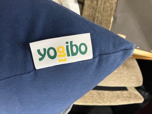 O 2504-565 Yogibo  Max ネイビー 中古美品　