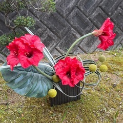 初夏のアーティフィシャルフラワー　造花　花器付き