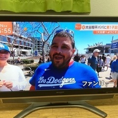 AQUOS テレビ　リモコンセット