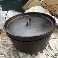 ダッチオーブンの中古が安い！激安で譲ります・無料であげます