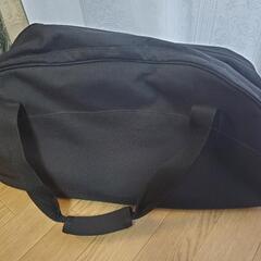 【商談中】ボストンバッグ　黒　スポーツバッグ　ドラムバッグの画像